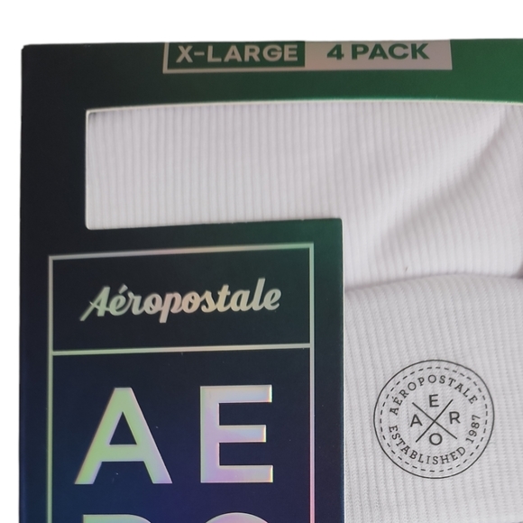 AEROPOSTALE Men's Tank Tops Undershirts Contour Fit 4 Pack - Picture 7 of 10